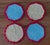 Coasters--Crocheted, Set of 4
