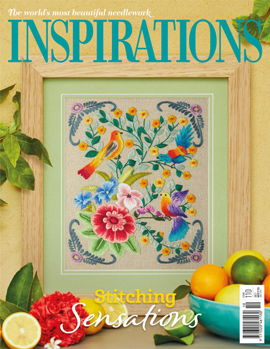 Inspirations - Embroidery Magazine from Australia, Issue #110, Stitching Sensations