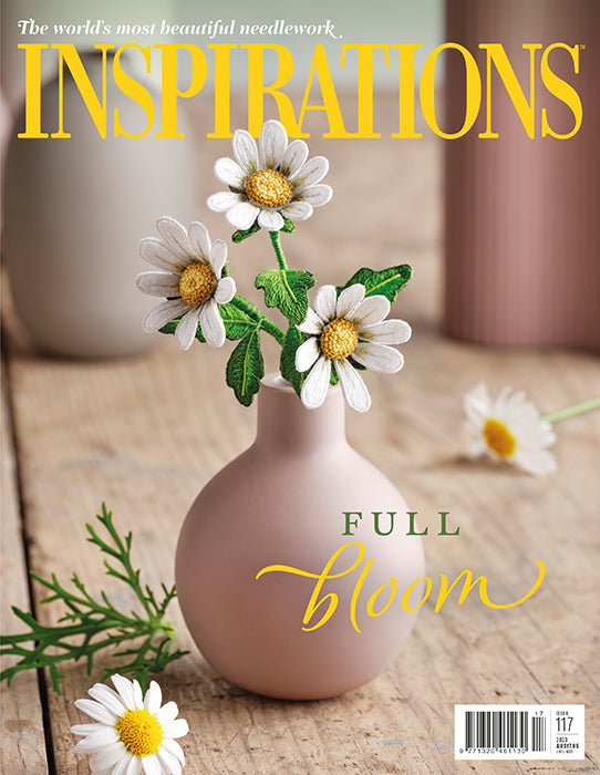 Inspirations - Embroidery Magazine from Australia, Issue #117, Full Bloom