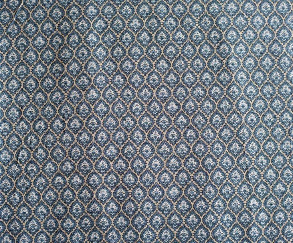 Quilting Fabric Indigo from Rue Indienne Collection by French General, Moda Fabrics 13680 18