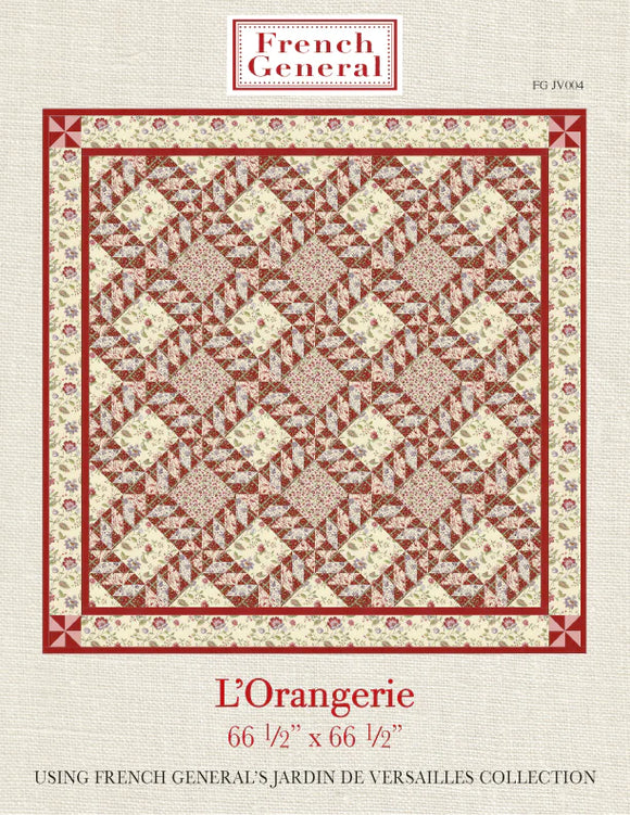 French General Quilt pattern L'Orangerie 66.5