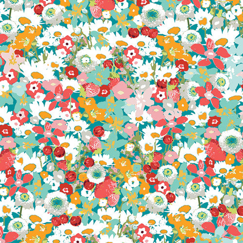 Fabric Flower Medley from Art Gallery, Lavish Collection LAH-26806
