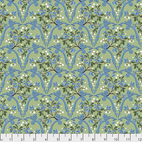 Fabric Palace Arcades, by Odile Bailloeul from Jardin de la Reine Collection for Free Spirit, PWOB039 GARDEN