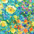 Quilting Fabric SRKD-19148-205 MULTI from the Painterly Petals Collection from Robert Kaufman Fabrics