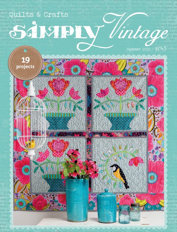 Simply Vintage QUILTMANIA Special Issue Magazine #43