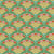 Fabric TASSELFLOWER GREEN from Tilda, Pie in the Sky Collection, TIL100497-V11