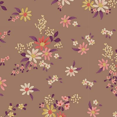 Fabric from Chic Escape Collection, DAISYFIELD  Taupe TIL110054, Blenders from Tilda