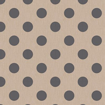 Fabric Chambray Dots Charcoal TIL160050 from Tilda, coordinates with any Tilda Collection