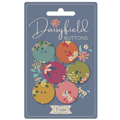 Tilda Buttons Pack, Daisyfield 23 mm (0.91